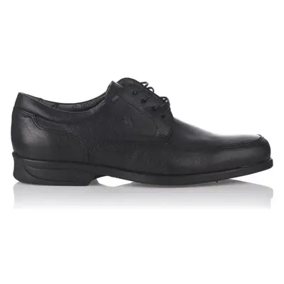 Sapatos de Homem e Menino FLUCHOS ZAPATOS PIEL NEGRO CONFORT MALLORCA SANOTAN 8903 NEGRO-STK MAI