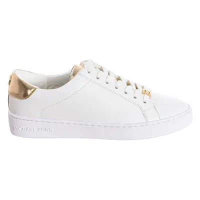 Sapatilhas de Mulher MICHAEL KORS ZAPATILLA SNEAKER IRVING CLASICA S5IRFS2L MUJER BLANCO-DORADO