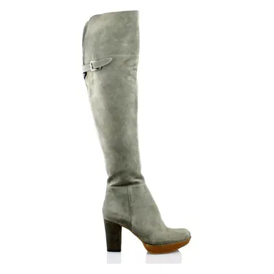 Botas de Mulher BARRATS SLEEK BOTA CANA LARGA GRIS