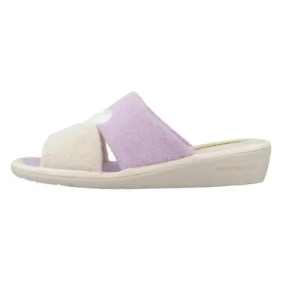 Pantufas de Mulher NORDIKAS ZAPATILLAS HOGAR MUJER MODELO TOP LINE COLOR VIOLETA HIELO