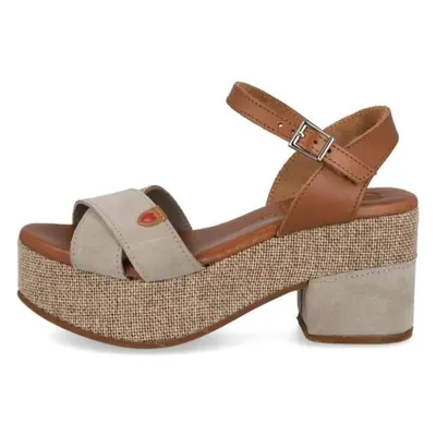 Sandálias de Mulher OH MY SANDALS SANDALIAS MUJER TACON 5253 TAUPE