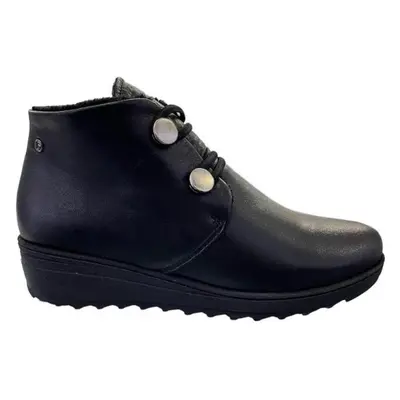 Botins de Mulher MARCA INEXISTENTE BOTINES MUJER CIERRE GOMAS GIORDA 27660 NEGRO PIEL VARIOS COL