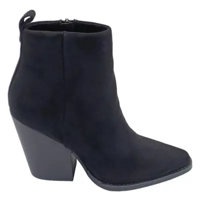 Botins de Mulher CORINA BOTIN COM SALTO CUADRADO PRETO