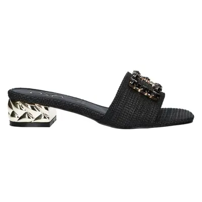 Sandálias de Mulher EXE KATY-257 RAFFIA BLACK