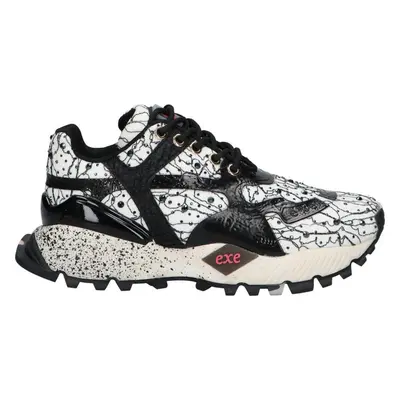 Sapatilhas de Mulher EXE 134-102 STRASS WHITE BLACK