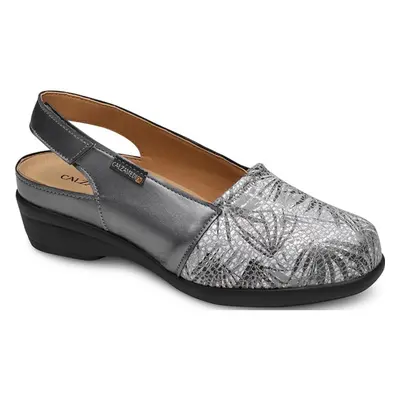 Sandálias de Mulher CALZAMEDI SANDALIAS ORTOPEDICAS 0767 ELASTICO ESPECIAL GRIS