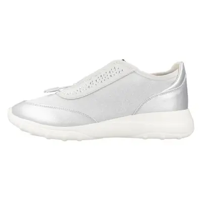 Sapatilhas de Mulher GEOX DEPORTIVO CASUAL DE PIEL Y TELA CON SUELA DE GOMA SILVER GRIS