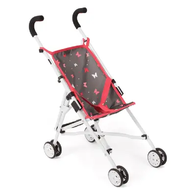 Carro boneca Mini-Buggy Borboletas Rosa