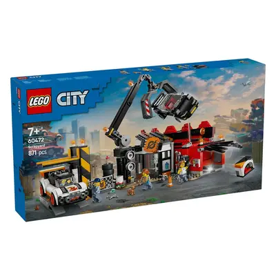 Lego City 60472 - Ferro-velho com carros