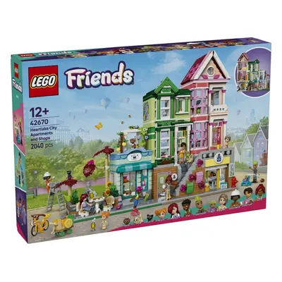 Lego Friends 42670 - Apartamentos e lojas em Heartlake City