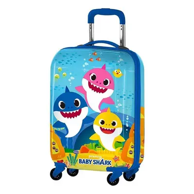 Baby Shark Mala de Viagem Infantil Trolley 31L