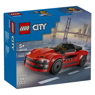 Lego City 60448 - Carro desportivo vermelho