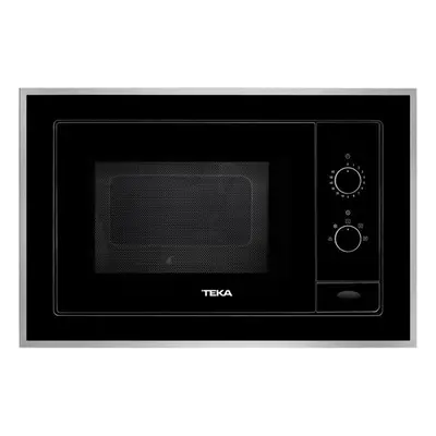 Microondas Integrable - Teka ML820BI, Inox+Negro