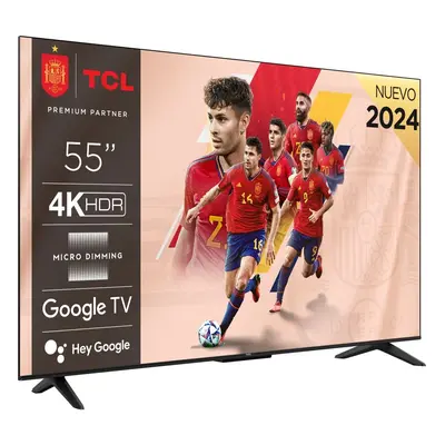 TV LED - TCL 55P61B, 55", 4K, HDR10+, Google TV