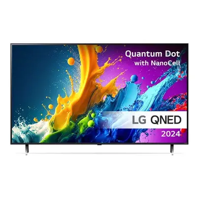 TV LED - LG 86QNED80T6A, 86", 4K UHD, Quantum Dot