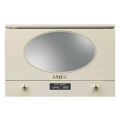 Microondas Integrable - Smeg MP822PO, Crema