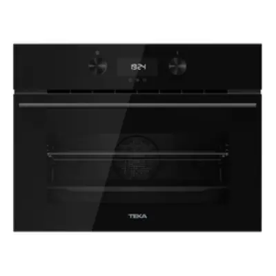 Horno Microondas - TEKA HLC 8440 C FBK, 45cm, Cristal Negro