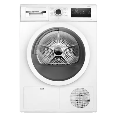 Secadora Condensación - Bosch WTN85201ES, 7 Kg, Blanco