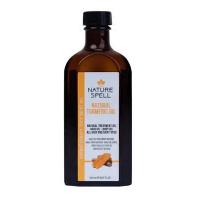 Tratamento de óleo de cúrcuma para cabelo e corpo 150 ml - Nature Spell