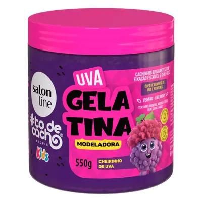 Salon Line #TodeCacho Kids Gelatina Modeladora Uva 550g