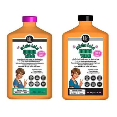 Kit Lola Cosmetics Minha Lola Minha Vida - Shampoo 500ml + Condicionador 500g