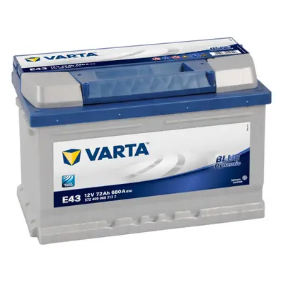 Bateria varta e43 blue dynamic 72 ah - 680 a