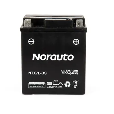 Bateria moto norauto ntx7l-bs (sla/agm) (pronta a usar)