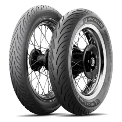 Pneu moto 100/90 -18 56v (tl) michelin road classic (dianteiro)