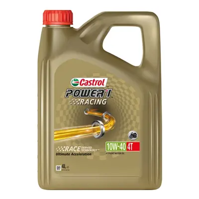 Óleo de motor castrol power1 racing 4t 10w-40 4l