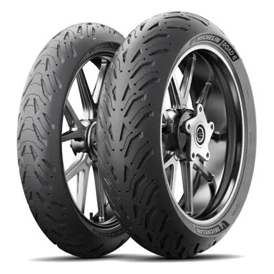 Pneu moto 150/70 zr17 69w (tl) michelin road 6 (traseiro)