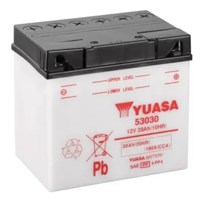 Bateria moto yuasa 53030 (com manutenção)