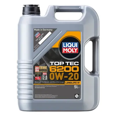 Óleo de motor liqui moly top tec 6200 0w20 5l